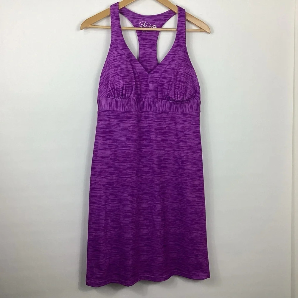 Gerry Weber Racerback Dress Size Large Purple
